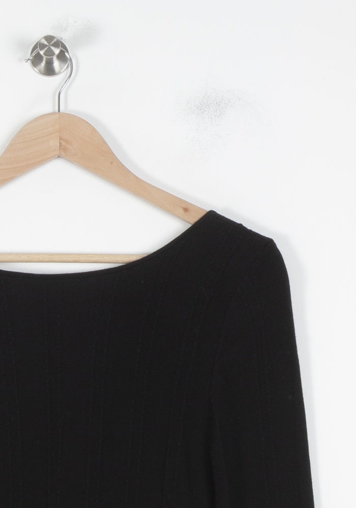 Robe Midi Noire - Taille S/36 de la marque Comptoir des Cotonniers | PARAD86086 - Vendu par Paradigme - Image 3