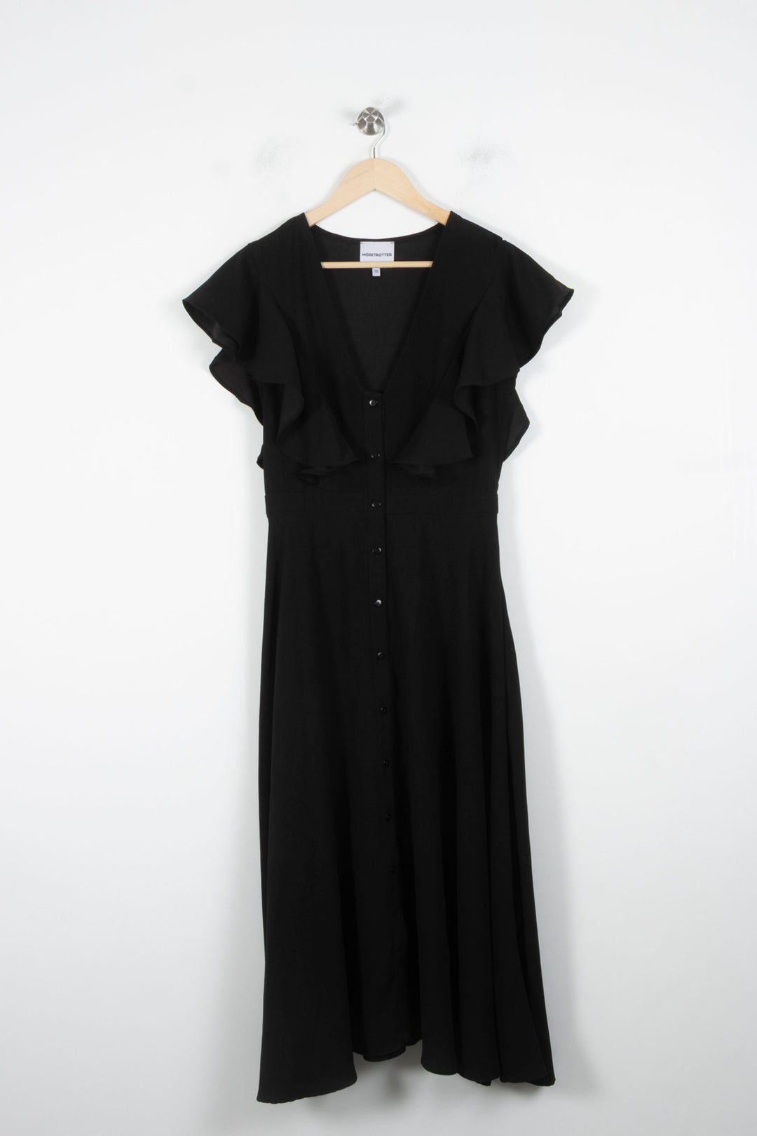 Robe Longue Noire - Taille M/38 de la marque Modetrotter | PARAD86091 - Vendu par Paradigme - Image 2