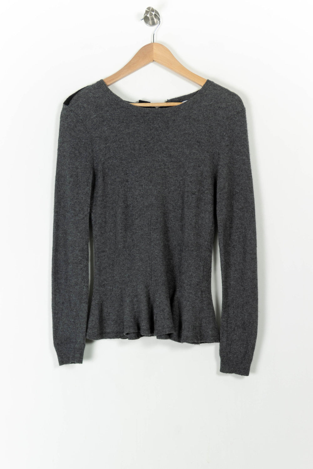 Pull Gris - Taille M/38 de la marque Claudie Pierlot | PARAD86092 - Vendu par Paradigme - Image 2