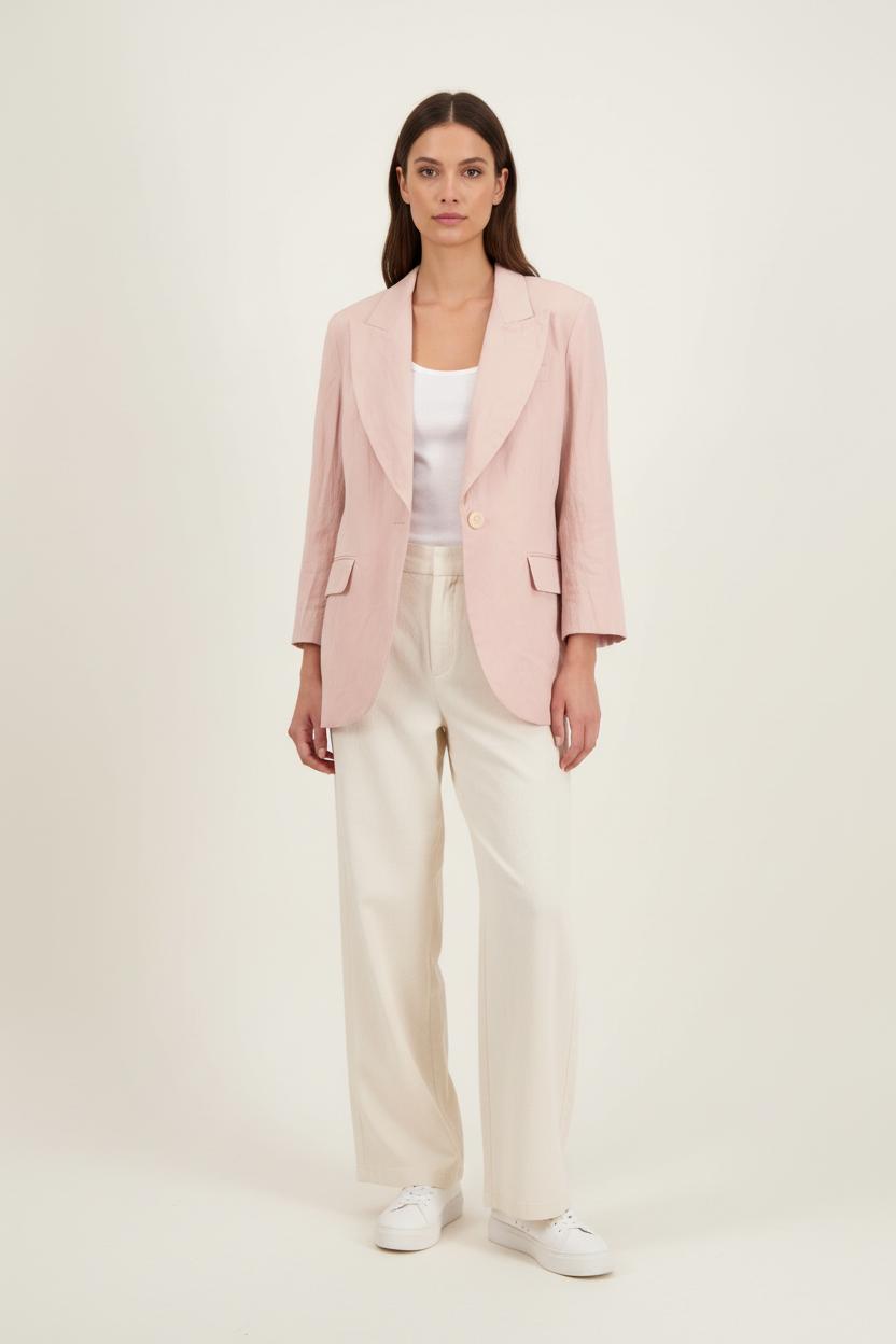 Blazer Rose - Taille L/40 de la marque Ines de la Fressange Paris | PARAD8610 - Vendu par Paradigme - Image 1