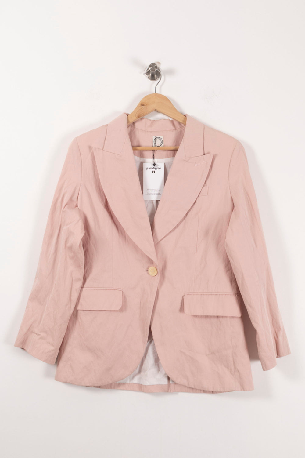 Blazer Rose - Taille L/40 de la marque Ines de la Fressange Paris | PARAD8610 - Vendu par Paradigme - Image 2