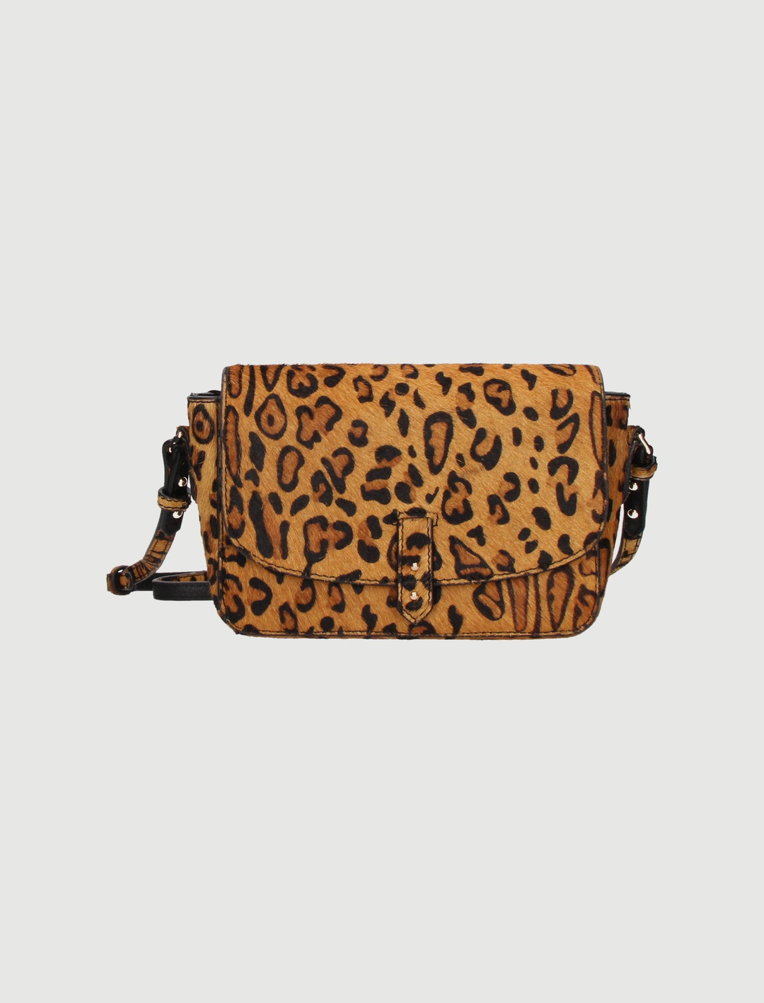 Sac Bandoulière Noir et Léopard - Taille T.U. de la marque Petite Mendigote | PARAD86125 - Vendu par Paradigme - Image 4