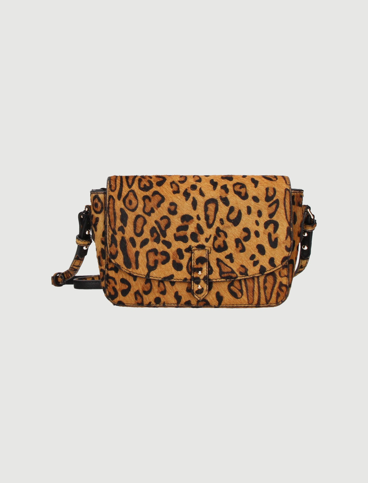 Sac Bandoulière Noir et Léopard - Taille T.U. de la marque Petite Mendigote | PARAD86125 - Vendu par Paradigme - Image 4