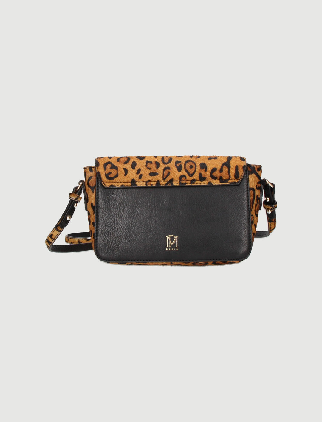 Sac Bandoulière Noir et Léopard - Taille T.U. de la marque Petite Mendigote | PARAD86125 - Vendu par Paradigme - Image 3