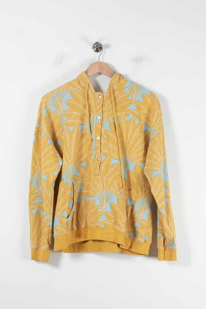 Sweat à Capuche Jaune et Bleu - Taille S/36 de la marque Wild | PARAD86136 - Vendu par Paradigme - Image 2