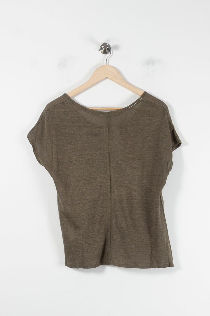 Tee-shirt Vert - Taille XS/34 de la marque Bérénice | PARAD86138 - Vendu par Paradigme - Image 4