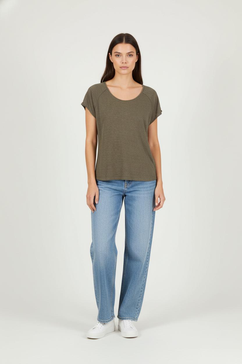 Tee-shirt Vert - Taille XS/34 de la marque Bérénice | PARAD86138 - Vendu par Paradigme - Image 1