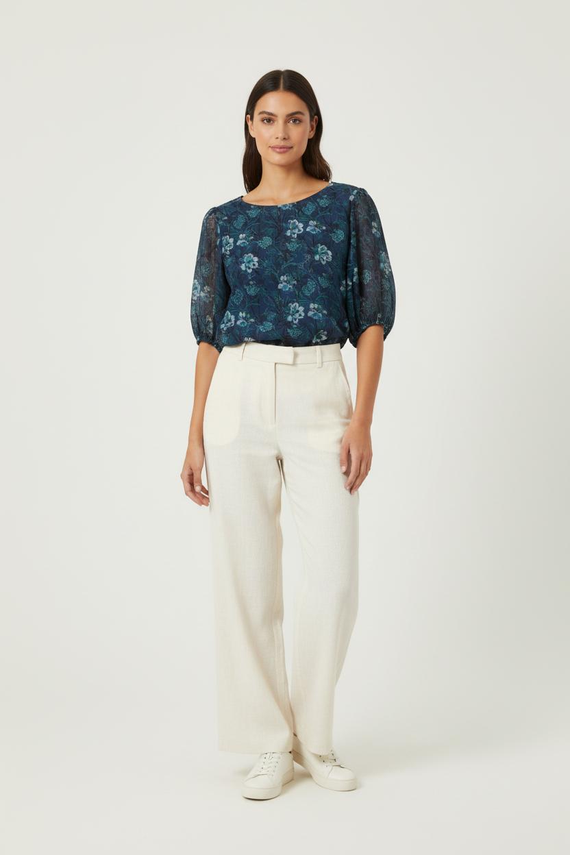Blouse Bleue - Taille S/36 de la marque Maison Lemoine | PARAD86141 - Vendu par Paradigme - Image 1