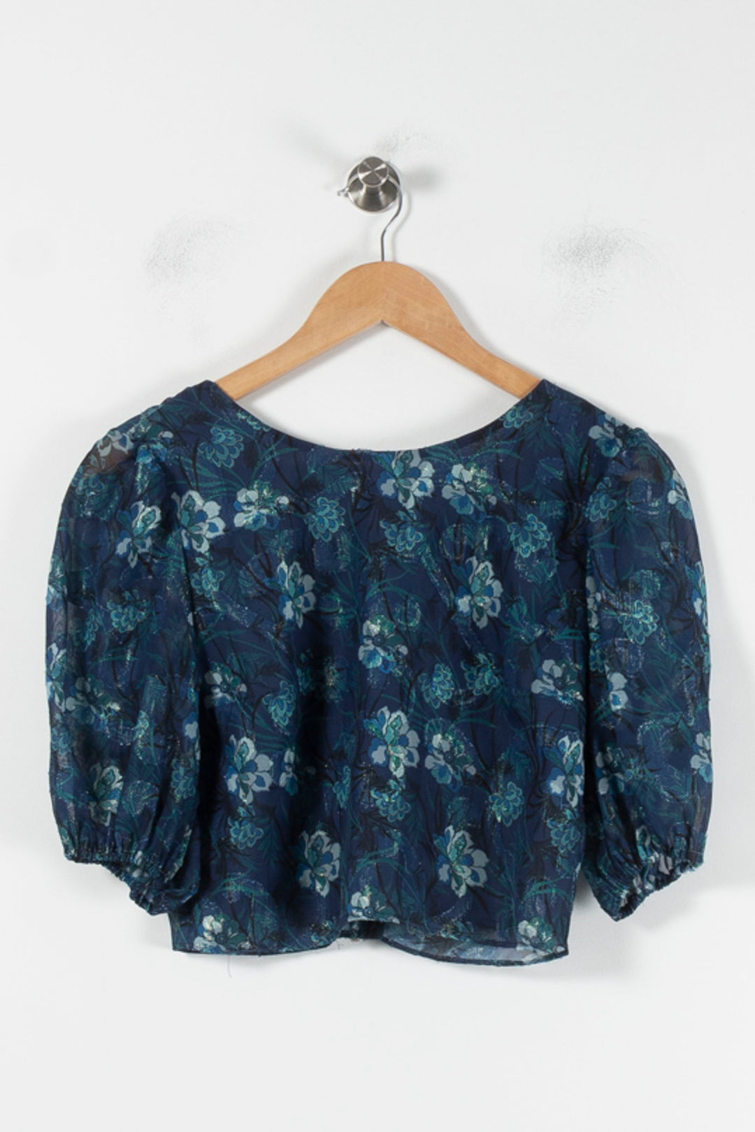 Blouse Bleue - Taille S/36 de la marque Maison Lemoine | PARAD86141 - Vendu par Paradigme - Image 2