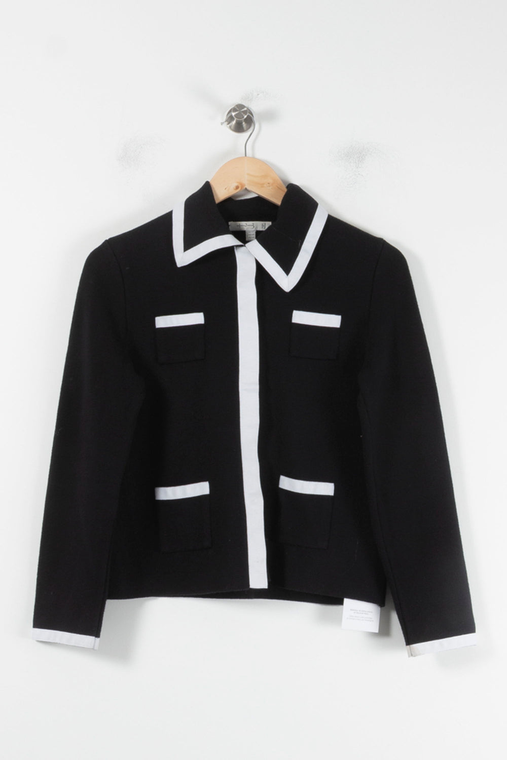 Veste Noire et Blanche - Taille M/38 de la marque Maison 123 | PARAD86147 - Vendu par Paradigme - Image 2