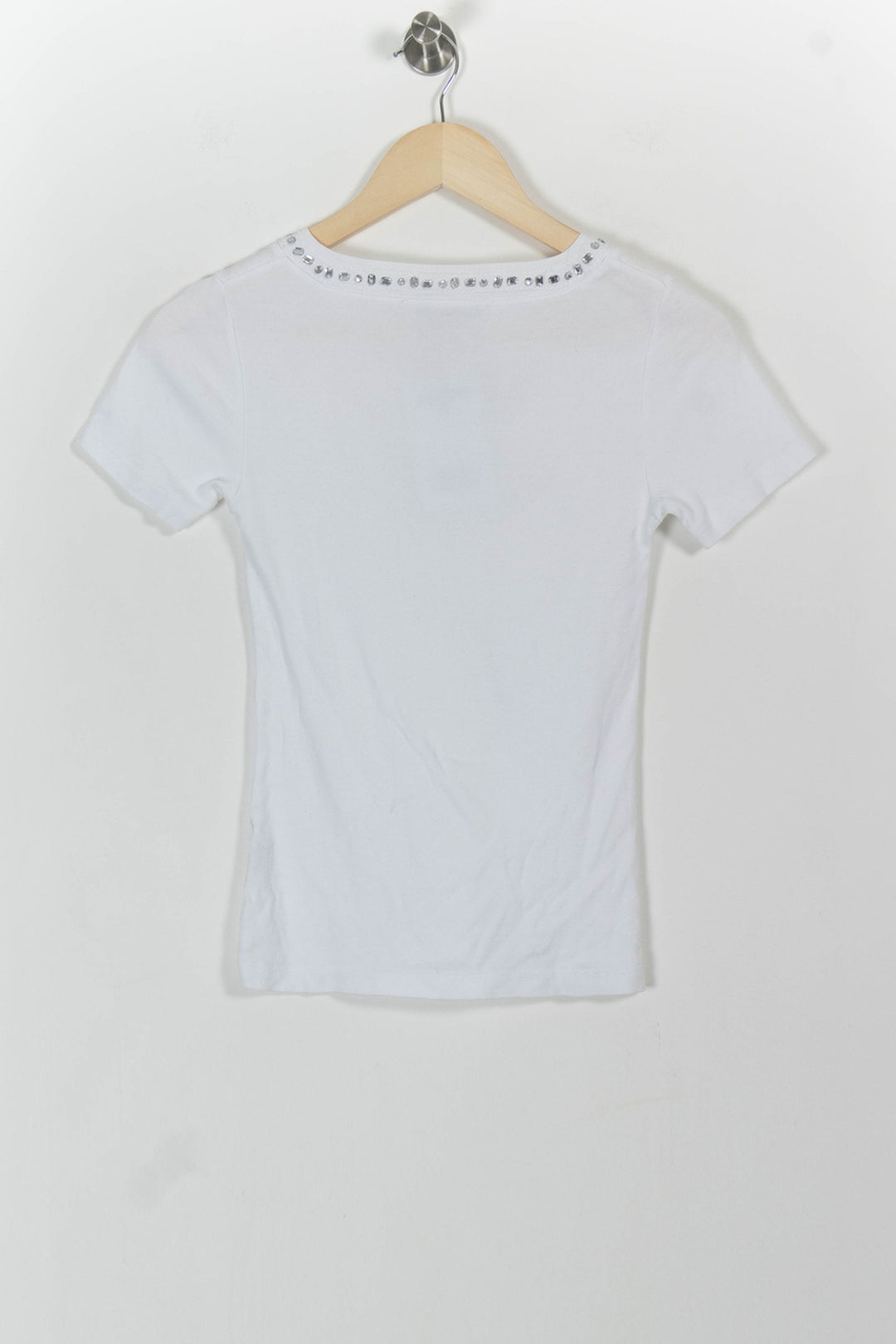 Tee-shirt Blanc - Taille S/36 de la marque Caroll | PARAD86149 - Vendu par Paradigme - Image 4