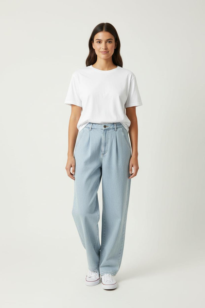 Jean Large Bleu Clair - Taille XS/34 de la marque ba&sh | PARAD86156 - Vendu par Paradigme - Image 1