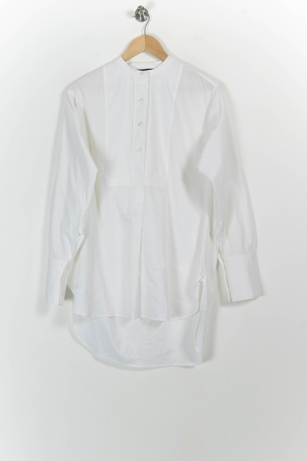 Chemise Col Mao Blanche - Taille S/36 de la marque Comptoir des Cotonniers | PARAD86161 - Vendu par Paradigme - Image 2