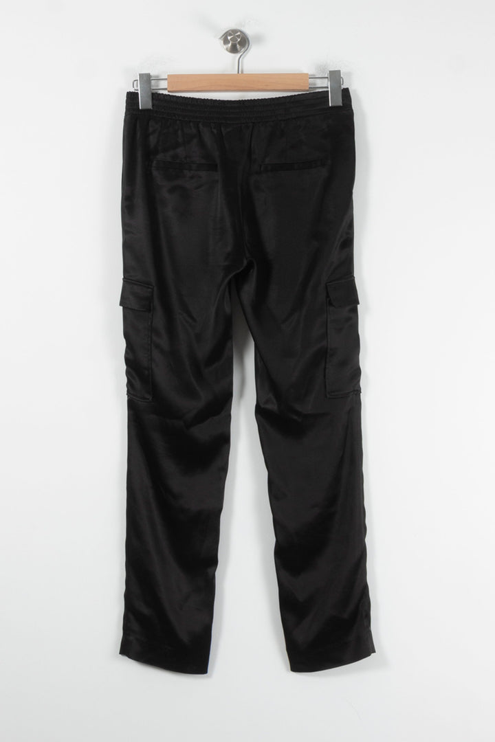 Pantalon Cargo Noir - Taille S/36 de la marque Claudie Pierlot | PARAD86163 - Vendu par Paradigme - Image 4