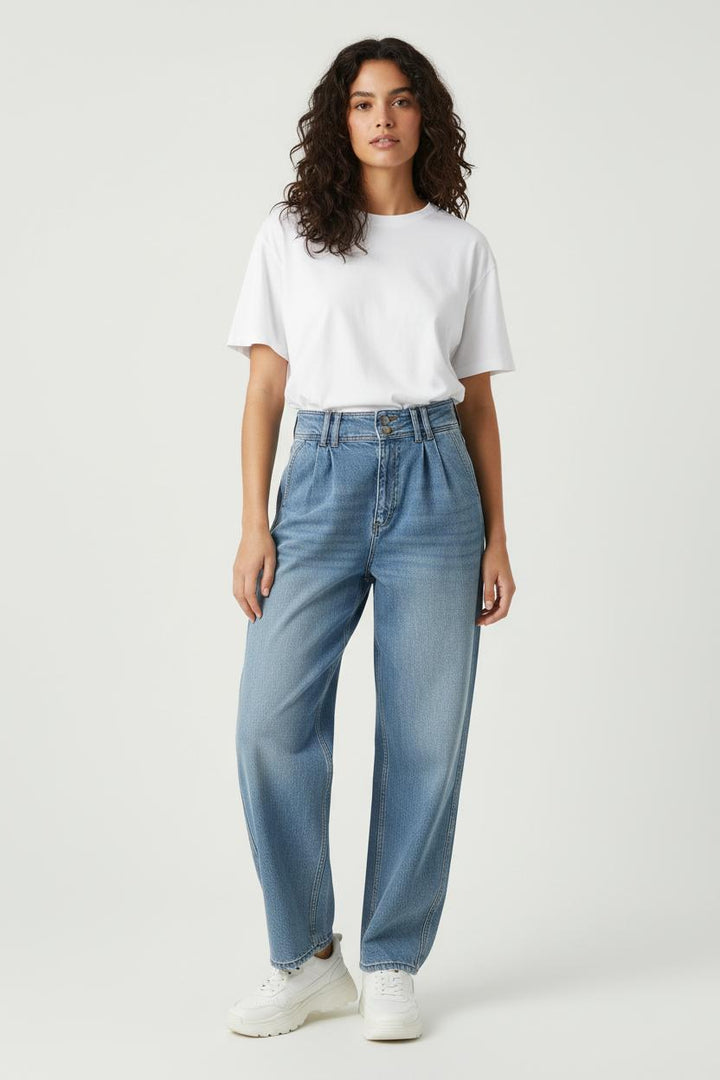 Jean Large Bleu - Taille S/36 de la marque Sandro | PARAD86165 - Vendu par Paradigme - Image 1