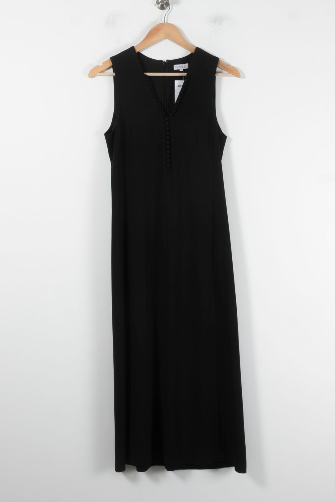 Robe Longue Noire - Taille S/36 de la marque Claudie Pierlot | PARAD86167 - Vendu par Paradigme - Image 2
