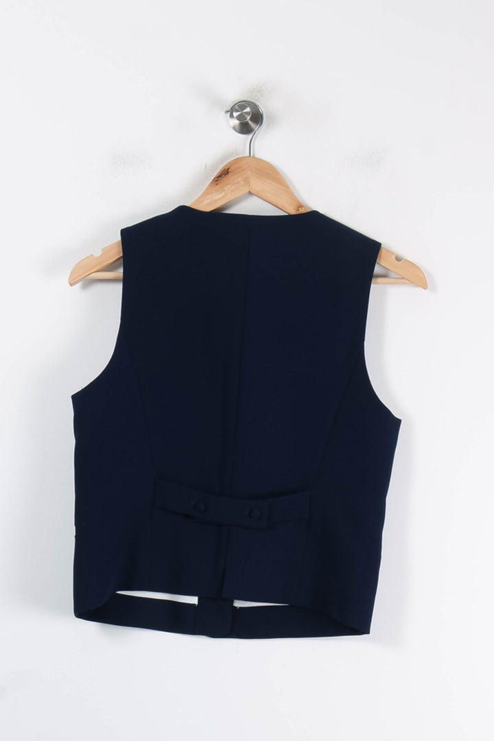Gilet Bleu - Taille M/38 de la marque Caroll | PARAD86176 - Vendu par Paradigme - Image 4
