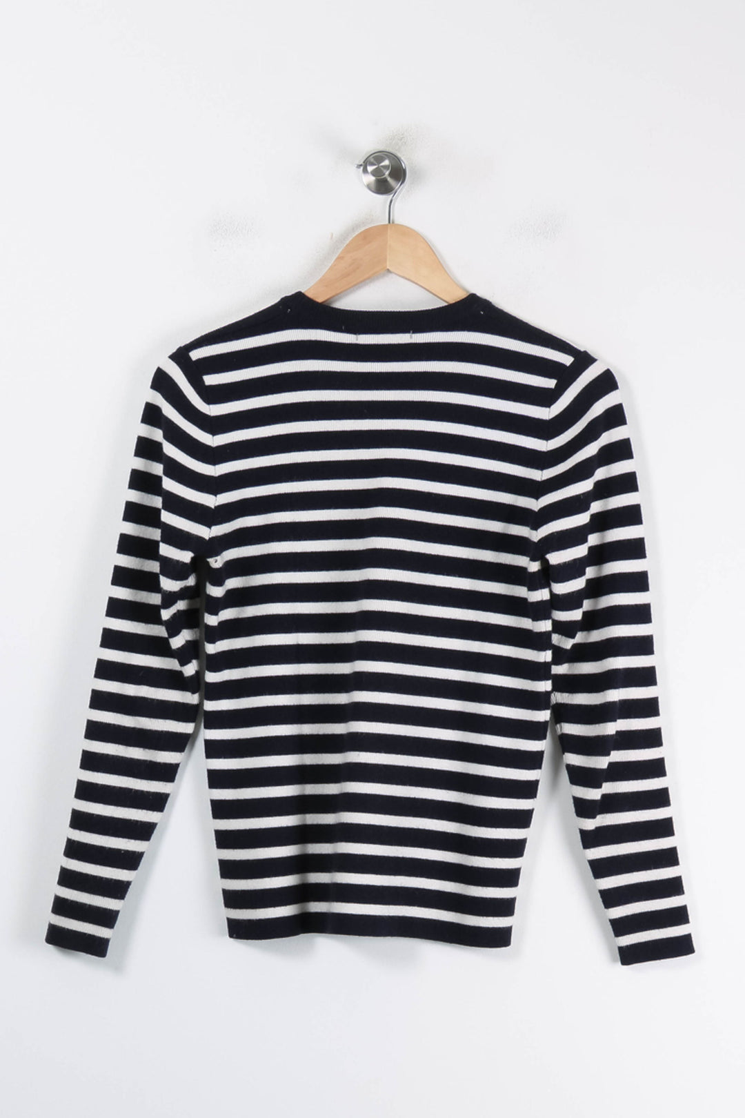 Pull Rayé Noir et Blanc - Taille M/38 de la marque FRNCH | PARAD86180 - Vendu par Paradigme - Image 4