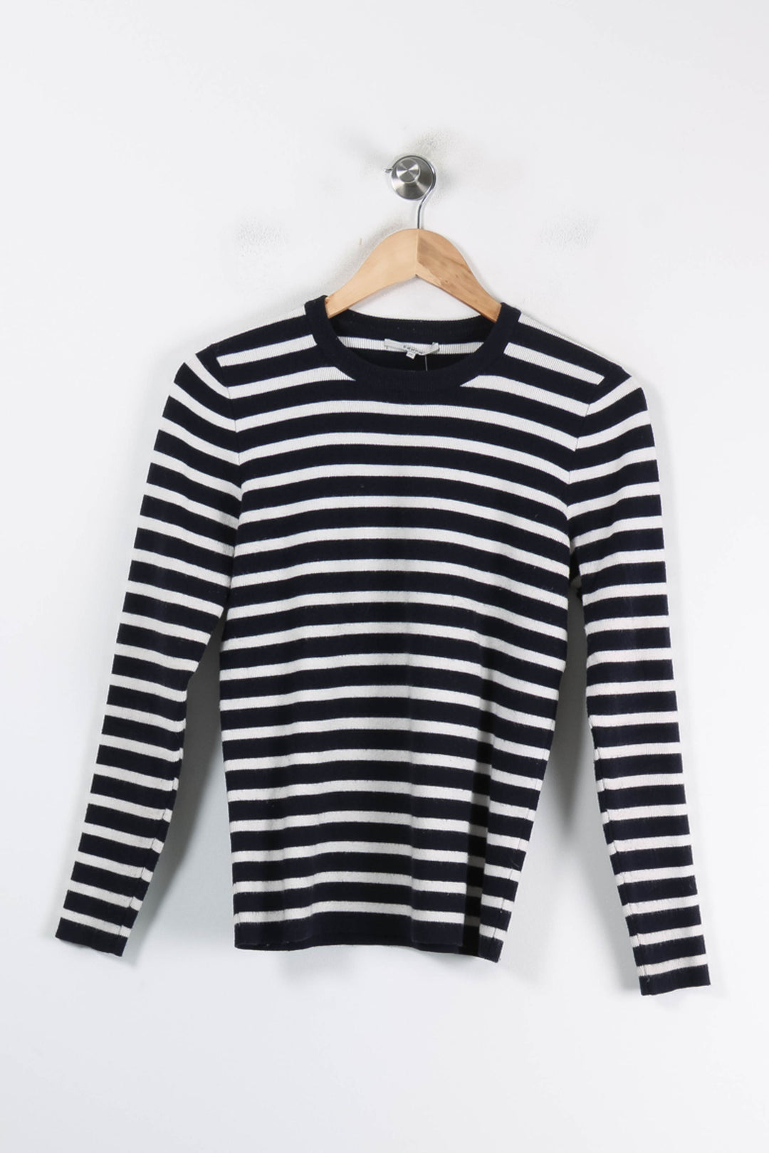 Pull Rayé Noir et Blanc - Taille M/38 de la marque FRNCH | PARAD86180 - Vendu par Paradigme - Image 2