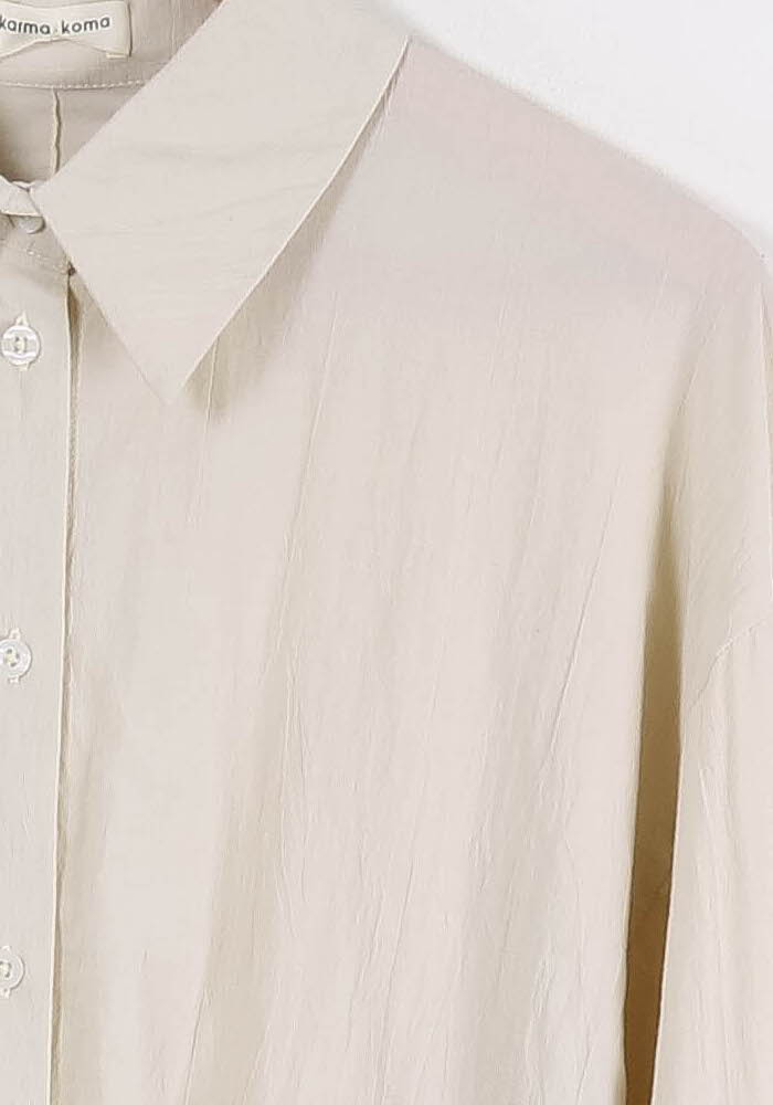 Chemise Beige - Taille L/40 de la marque Karma Koma | PARAD86186 - Vendu par Paradigme - Image 3