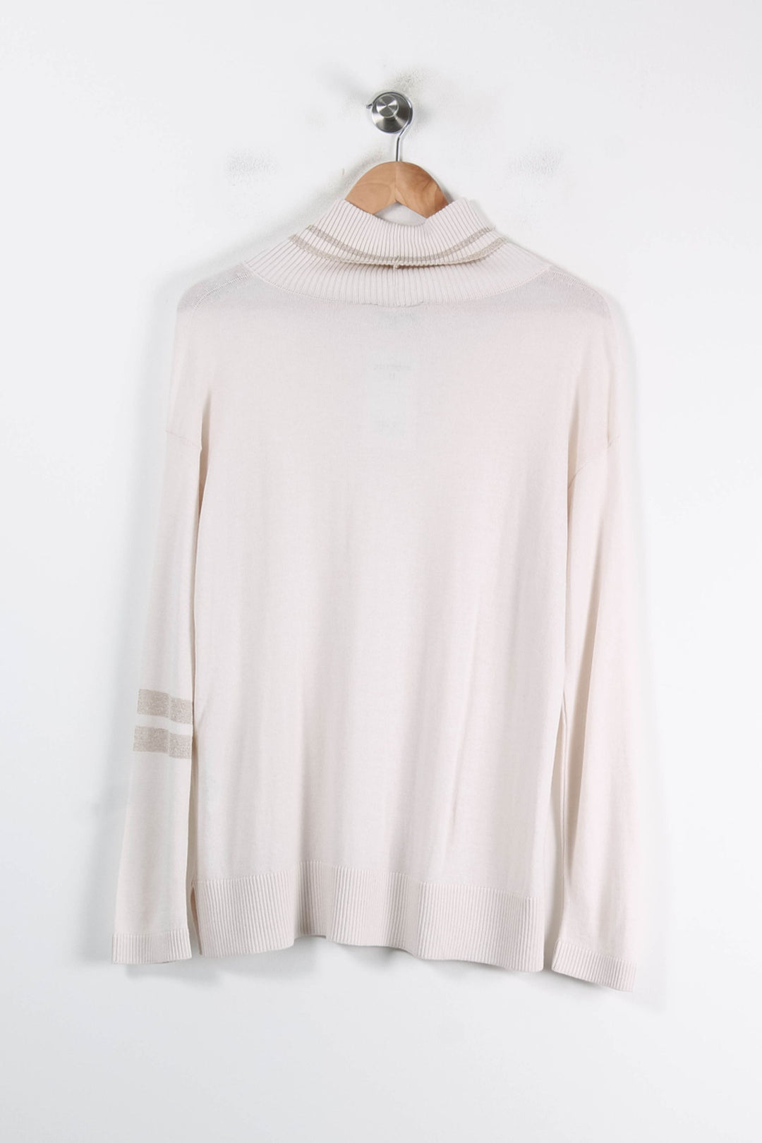Pull Col Cheminée Beige - Taille S/36 de la marque Weill | PARAD86187 - Vendu par Paradigme - Image 4