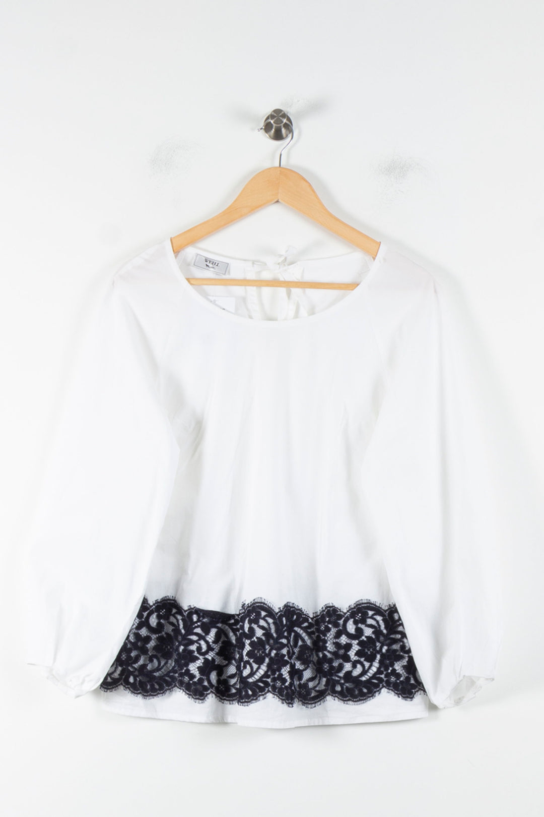 Blouse Blanche et Noire - Taille M/38 de la marque Weill | PARAD86189 - Vendu par Paradigme - Image 2