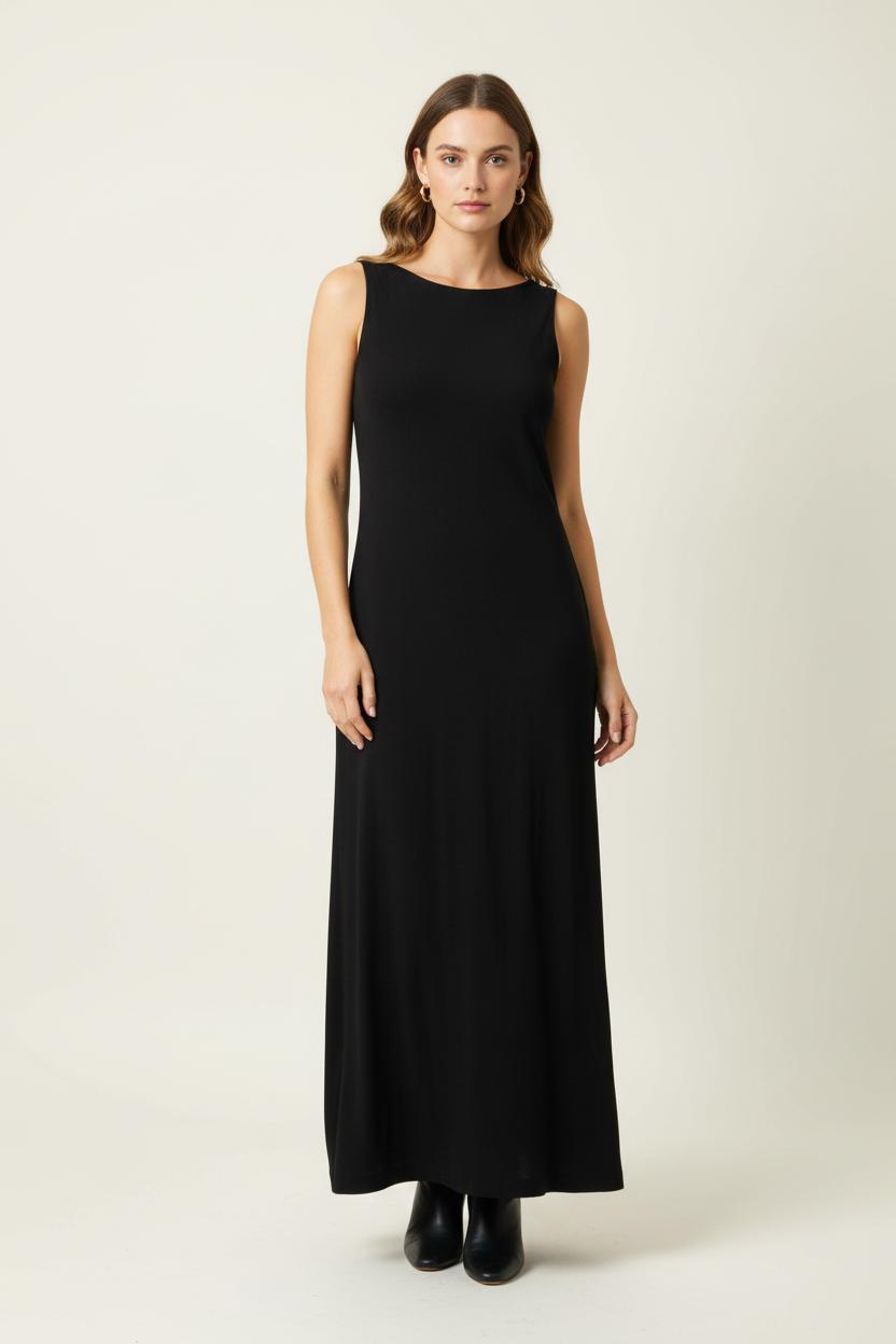 Robe Longue Noire - Taille M/38 de la marque Karma Koma | PARAD86190 - Vendu par Paradigme - Image 1