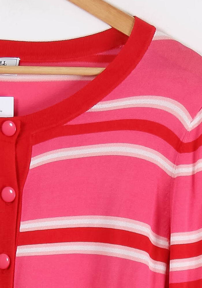 Cardigan Rose et Rouge - Taille T.U. de la marque Weill | PARAD86192 - Vendu par Paradigme - Image 3