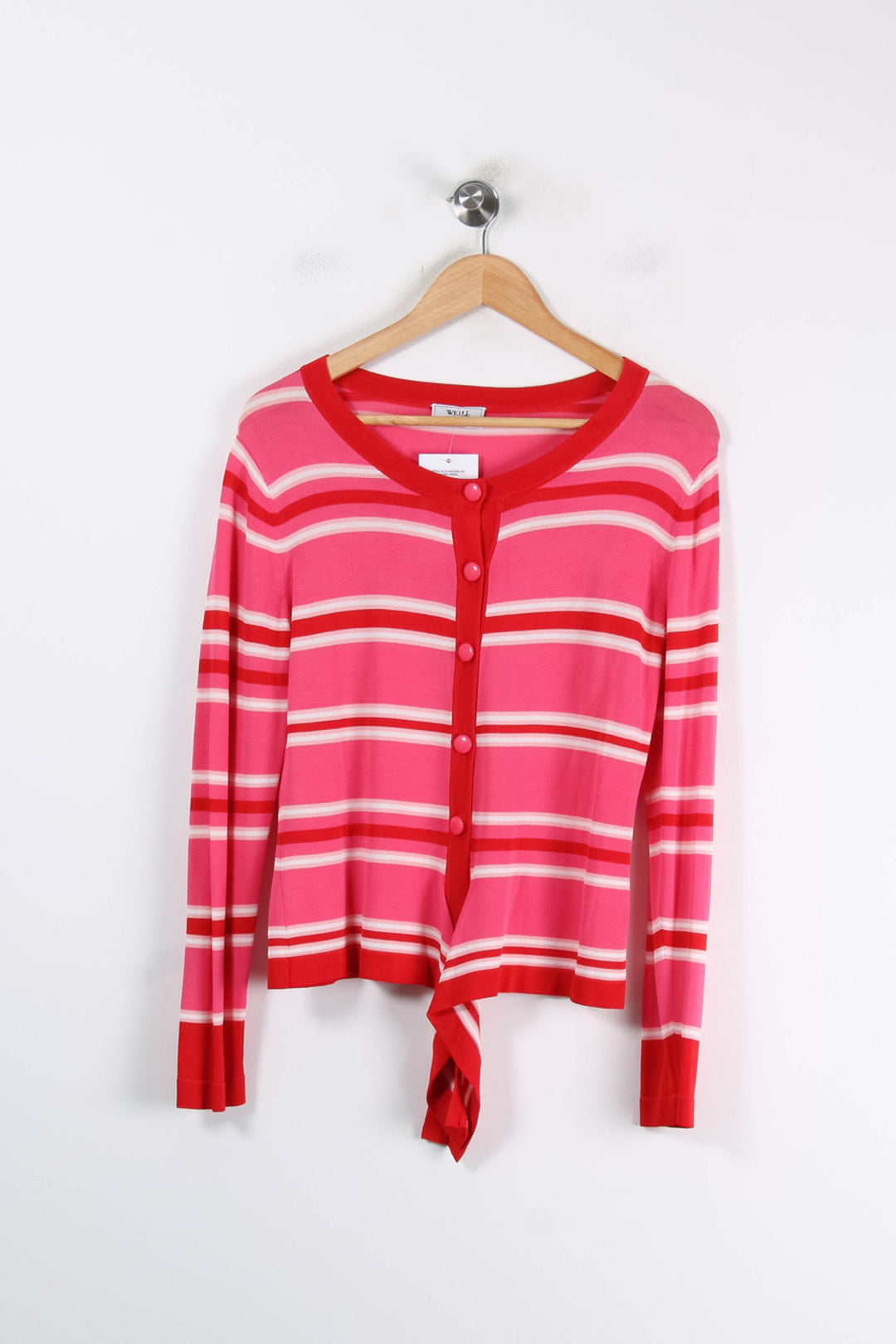Cardigan Rose et Rouge - Taille T.U. de la marque Weill | PARAD86192 - Vendu par Paradigme - Image 2