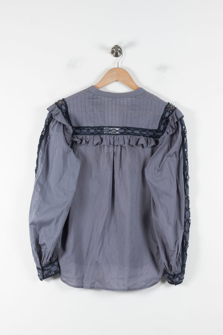Blouse Bleue - Taille M/38 de la marque Pablo | PARAD86197 - Vendu par Paradigme - Image 4