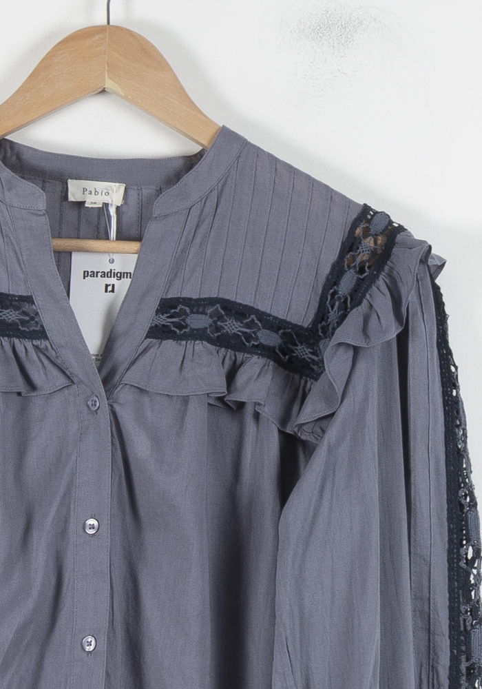 Blouse Bleue - Taille M/38 de la marque Pablo | PARAD86197 - Vendu par Paradigme - Image 3