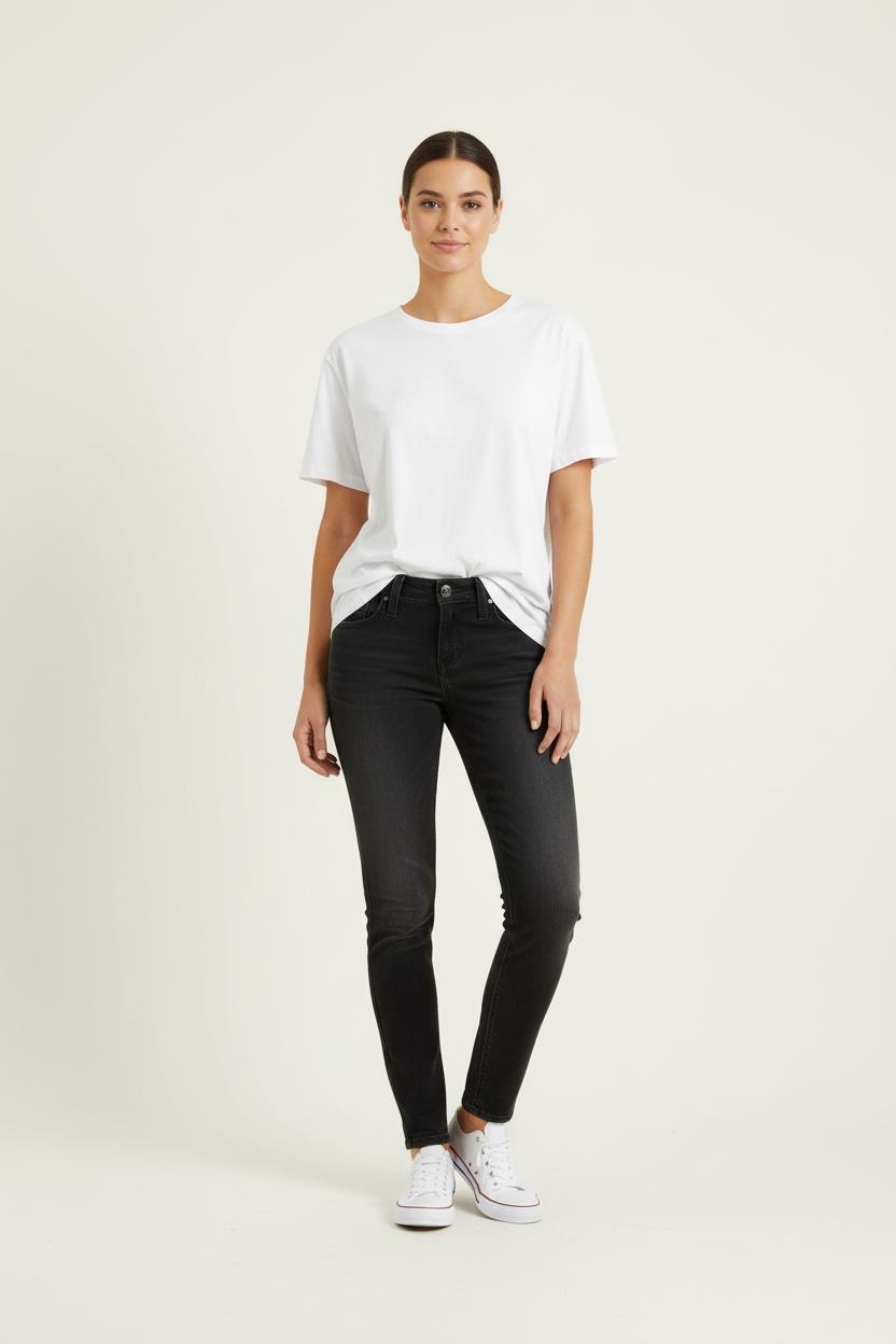 Jean Slim Noir - Taille M/38 de la marque Levi's | PARAD86198 - Vendu par Paradigme - Image 1