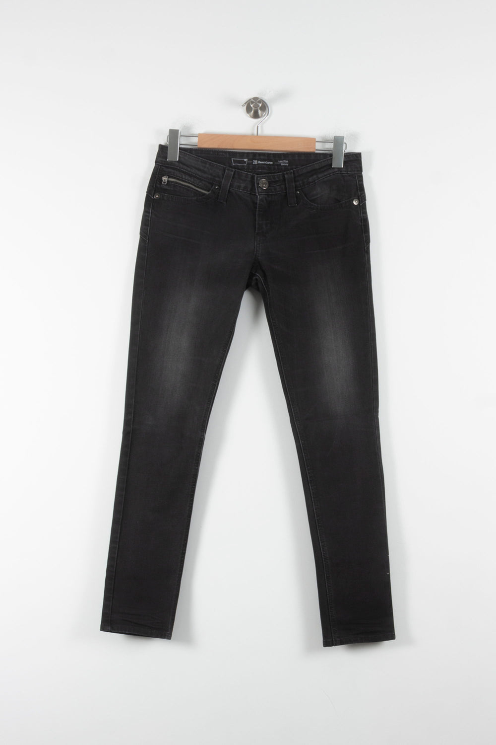 Jean Slim Noir - Taille M/38 de la marque Levi's | PARAD86198 - Vendu par Paradigme - Image 2