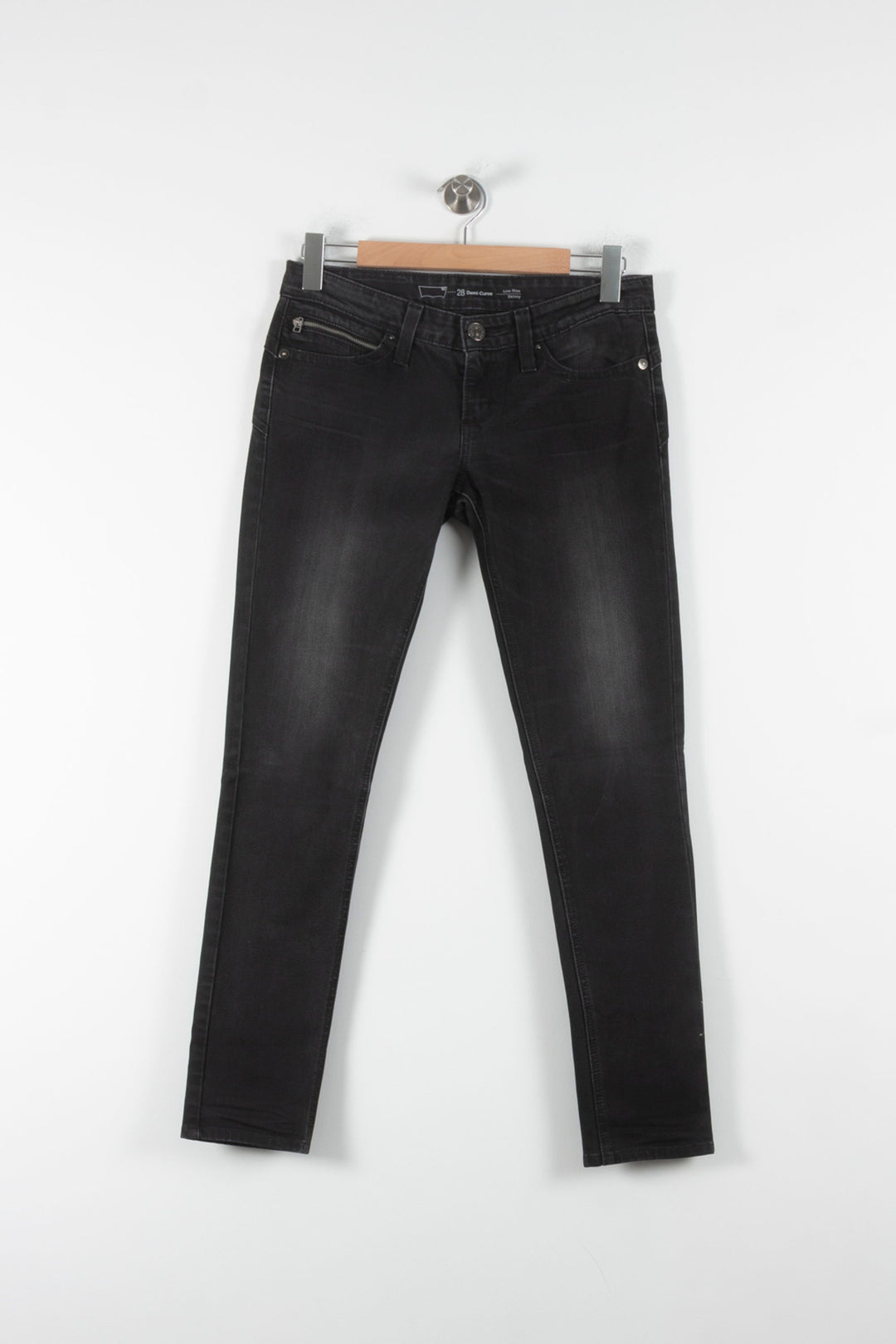 Jean Slim Noir - Taille M/38 de la marque Levi's | PARAD86198 - Vendu par Paradigme - Image 2
