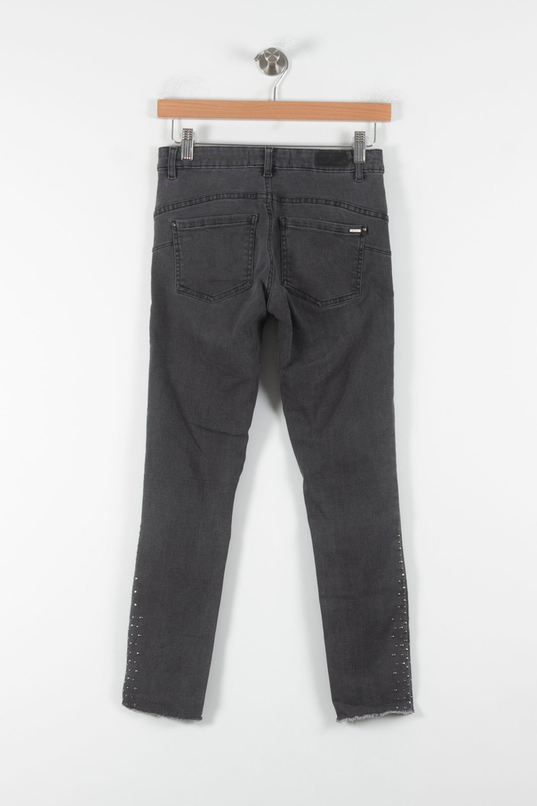 Jean Gris - Taille XS/34 de la marque IKKS | PARAD86203 - Vendu par Paradigme - Image 4