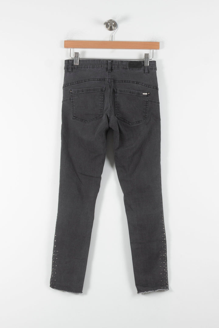 Jean Gris - Taille XS/34 de la marque IKKS | PARAD86203 - Vendu par Paradigme - Image 4
