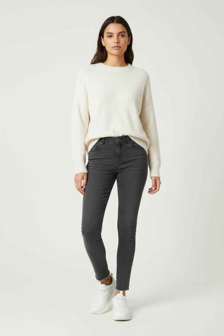 Jean Gris - Taille XS/34 de la marque IKKS | PARAD86203 - Vendu par Paradigme - Image 1