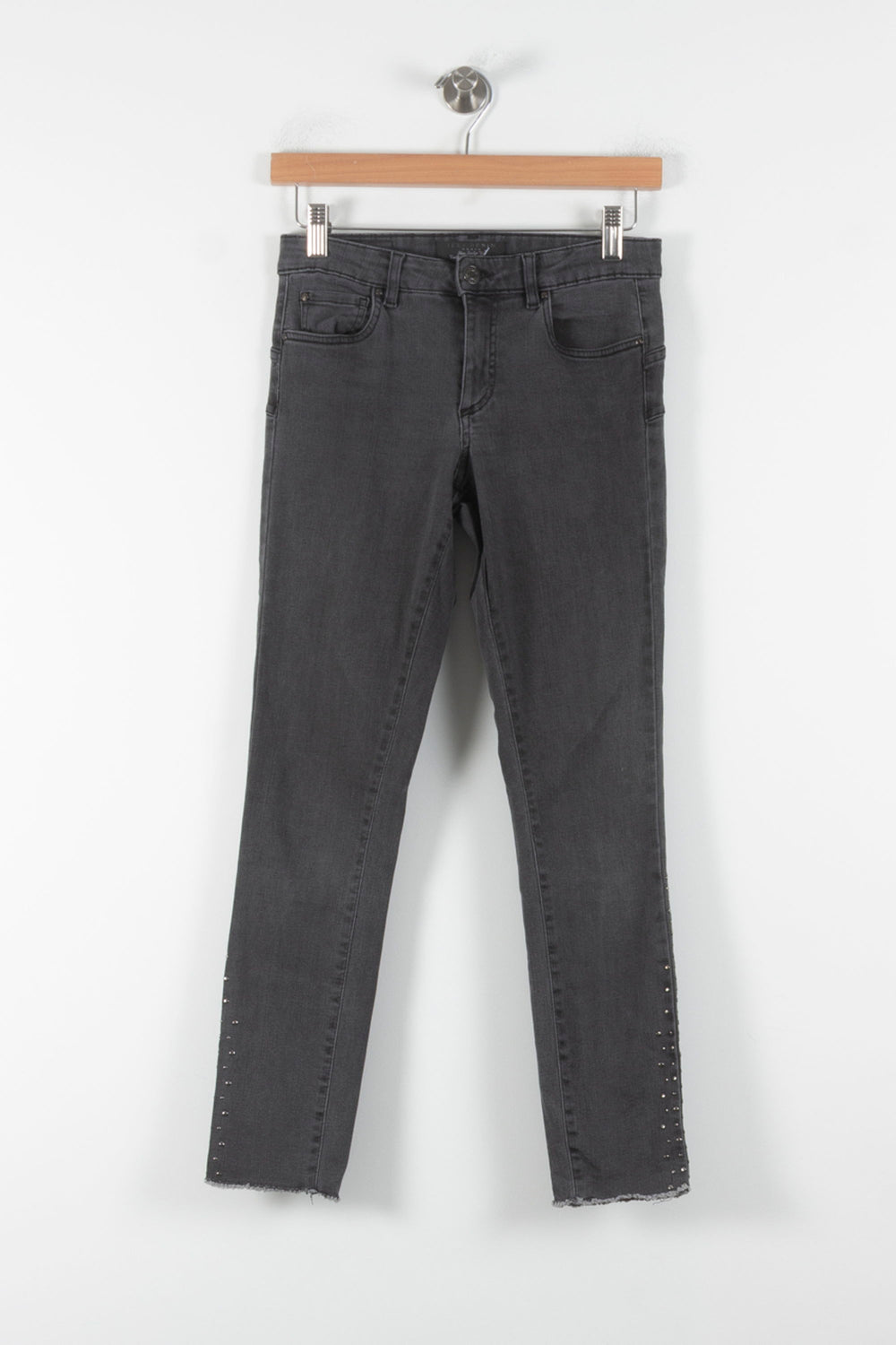Jean Gris - Taille XS/34 de la marque IKKS | PARAD86203 - Vendu par Paradigme - Image 2