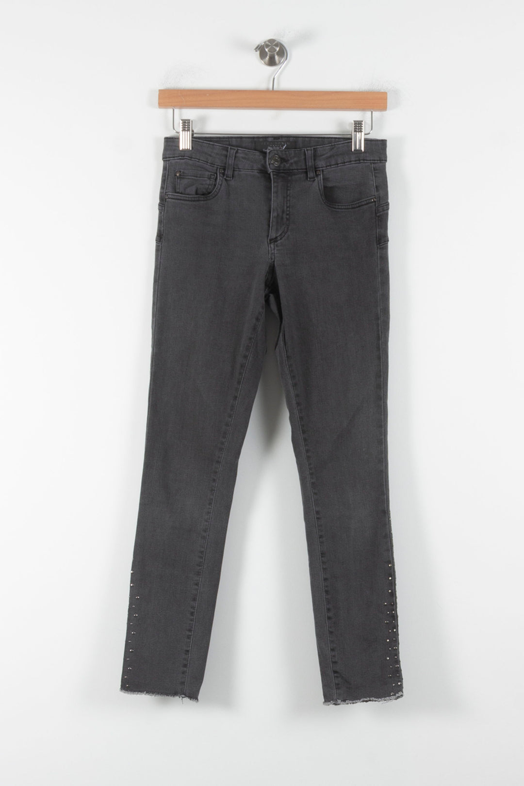 Jean Gris - Taille XS/34 de la marque IKKS | PARAD86203 - Vendu par Paradigme - Image 2
