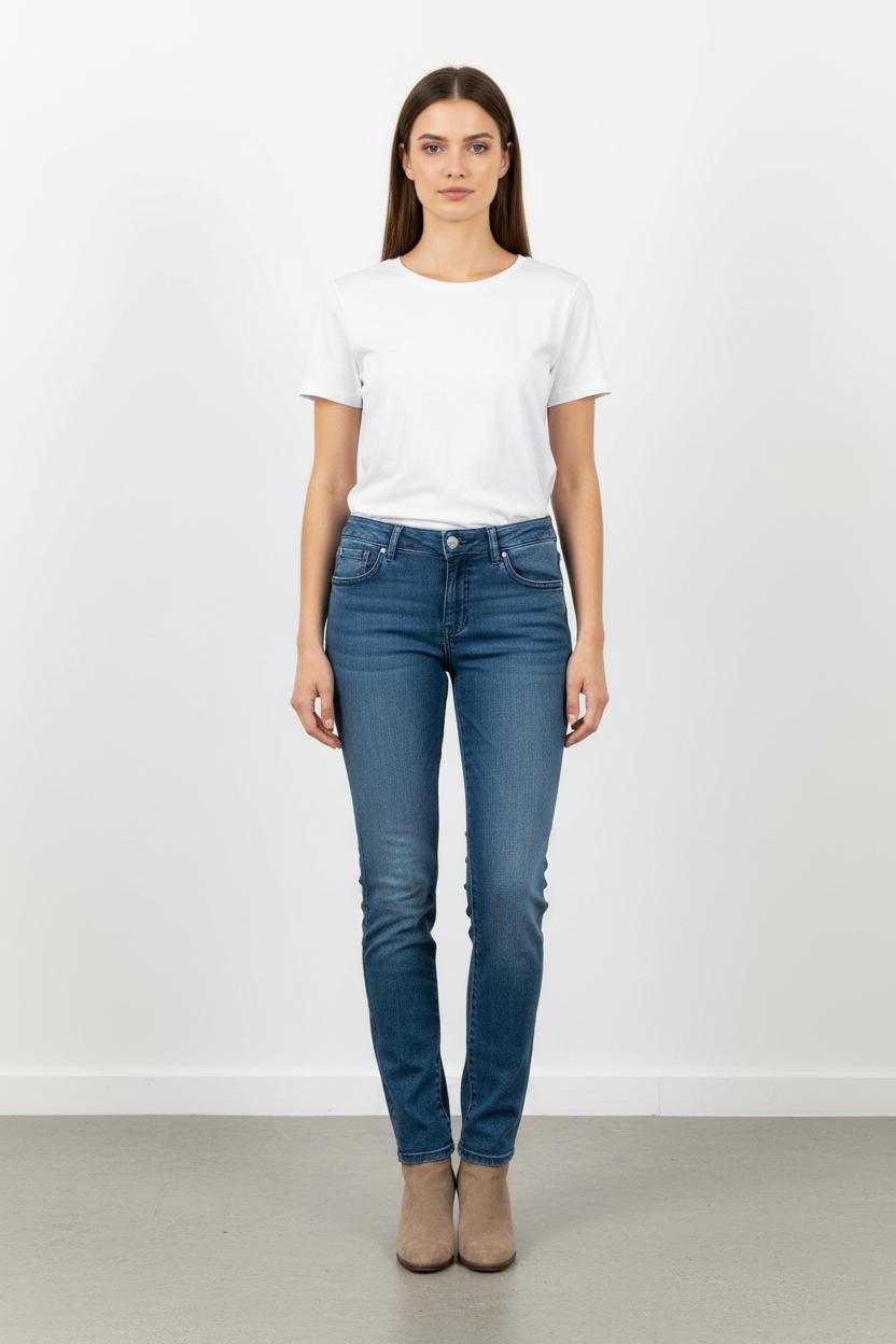 Jean Bleu - Taille XS/34 de la marque IKKS | PARAD86206 - Vendu par Paradigme - Image 1