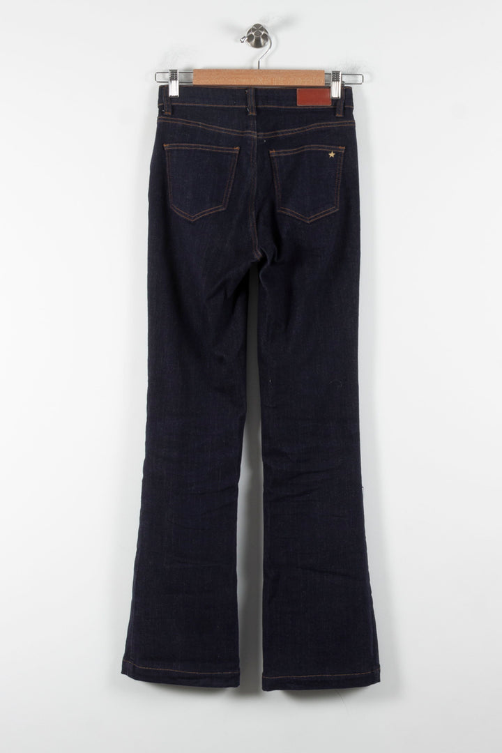 Jean Bleu - Taille S/36 de la marque La Petite Etoile | PARAD86207 - Vendu par Paradigme - Image 4