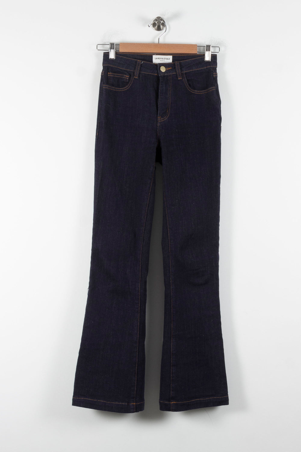 Jean Bleu - Taille S/36 de la marque La Petite Etoile | PARAD86207 - Vendu par Paradigme - Image 2