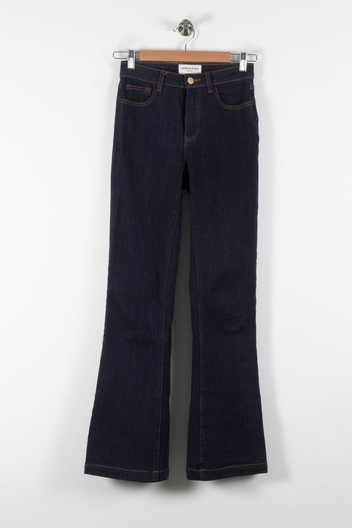 Jean Bleu - Taille S/36 de la marque La Petite Etoile | PARAD86207 - Vendu par Paradigme - Image 2