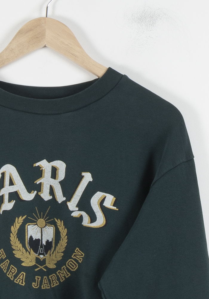 Sweatshirt Vert - Taille S/36 de la marque Tara Jarmon | PARAD86208 - Vendu par Paradigme - Image 3