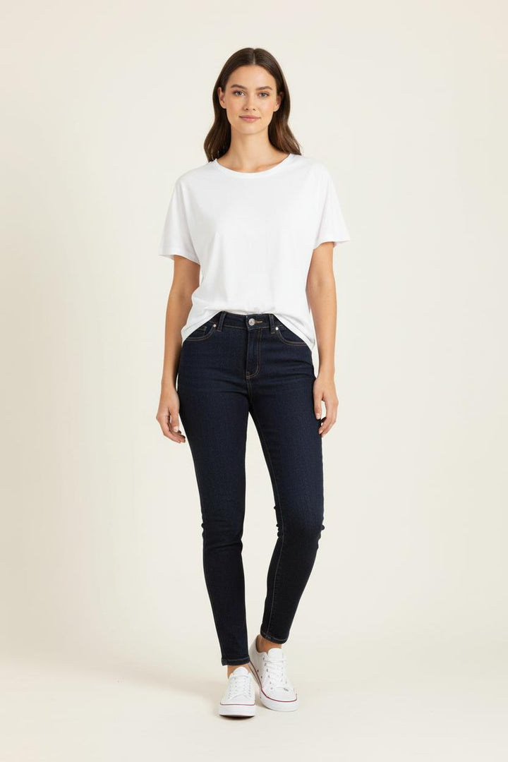 Jean Slim Bleu - Taille XS/34 de la marque IKKS | PARAD86211 - Vendu par Paradigme - Image 1