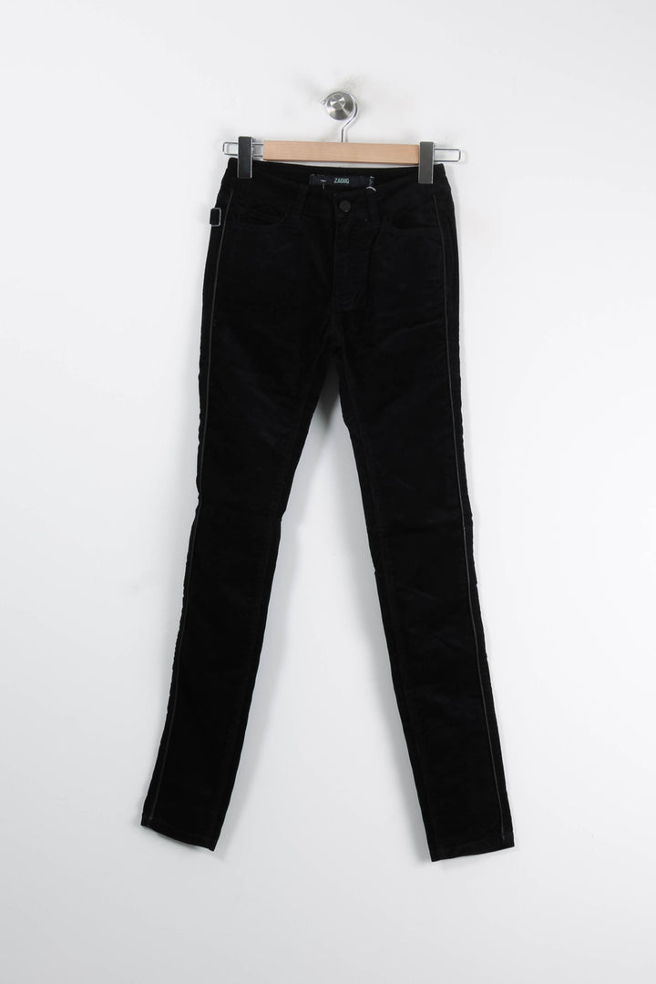 Pantalon Noir - Taille S/36 de la marque Zadig&Voltaire | PARAD86229 - Vendu par Paradigme - Image 2