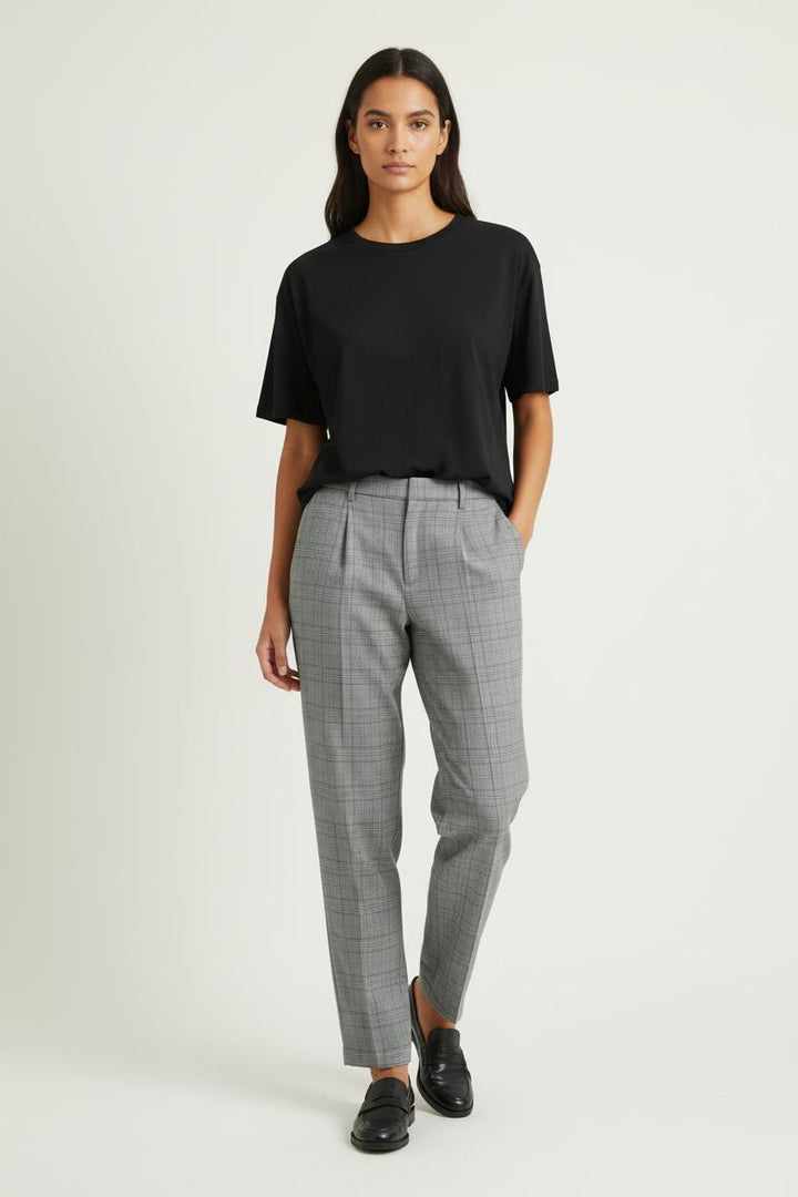 Pantalon Carreaux Gris - Taille S/36 de la marque Zadig&Voltaire | PARAD86230 - Vendu par Paradigme - Image 1