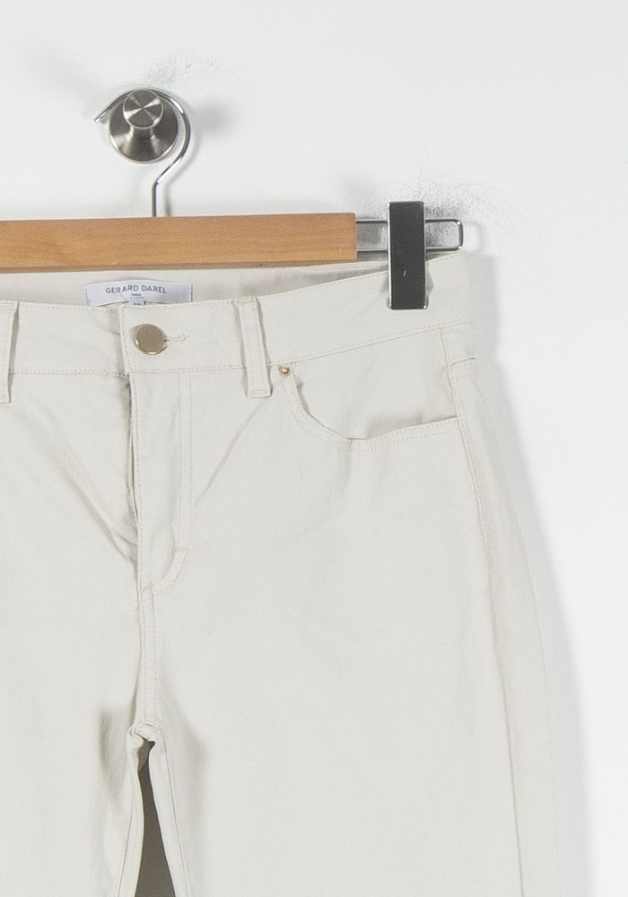 Pantalon Beige - Taille M/38 de la marque Gerard Darel | PARAD86243 - Vendu par Paradigme - Image 3