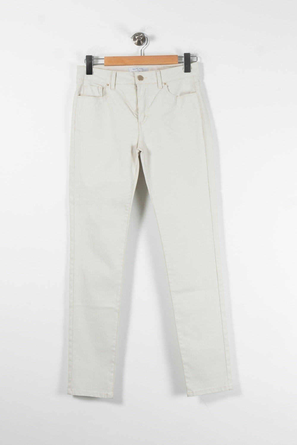 Pantalon Beige - Taille M/38 de la marque Gerard Darel | PARAD86243 - Vendu par Paradigme - Image 2