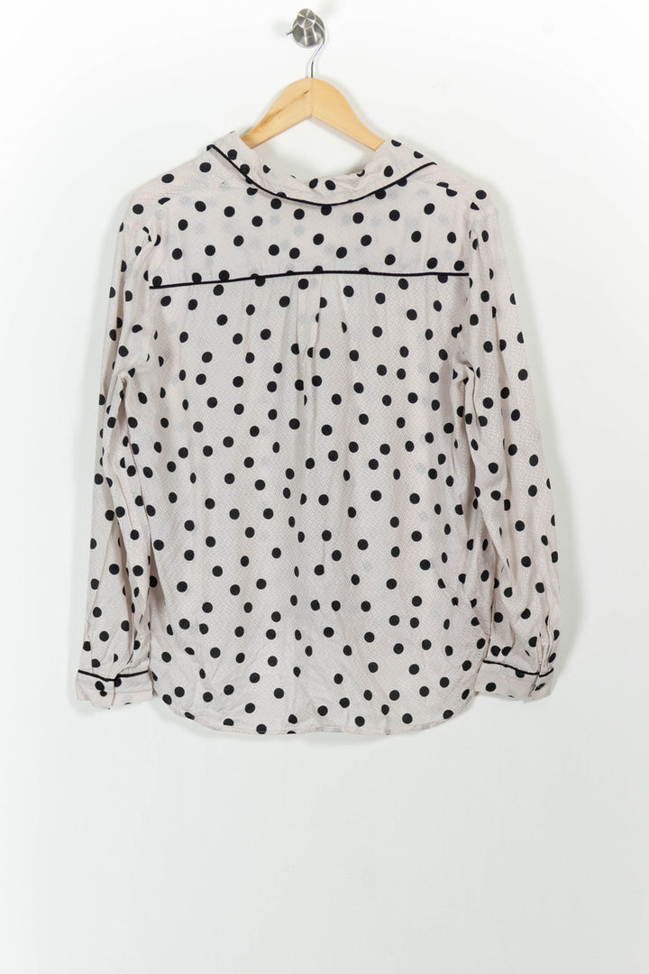 Chemise Blanche à Pois Noirs - Taille XXL/44 de la marque ZAPA | PARAD86245 - Vendu par Paradigme - Image 4